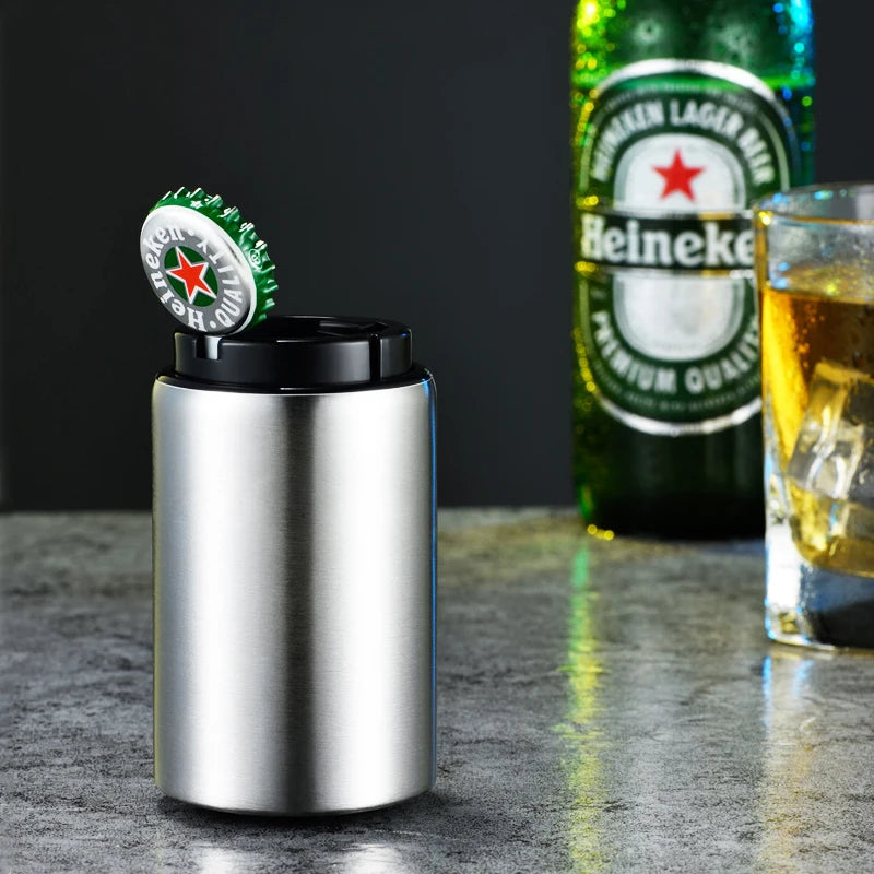 Automatic Beer Bottle Opener,Magnetic Stainless Steel Beverage Bottles…