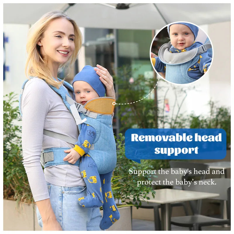 Baby Travel Strap 4-in-1 – Convertible Baby Cushion Carrier & Seat