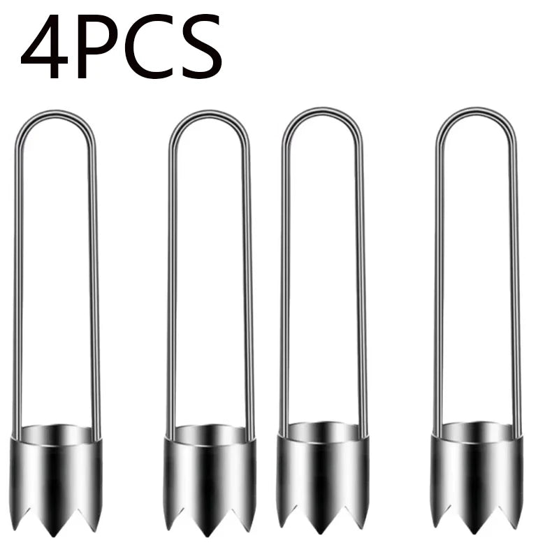 Stainless Steel Fruit & Vegetable Corer – Core Remover for Apples, Peppers & More