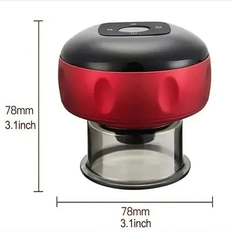 Intelligent Vacuum Cupping Massager with Heat & Gua Sha