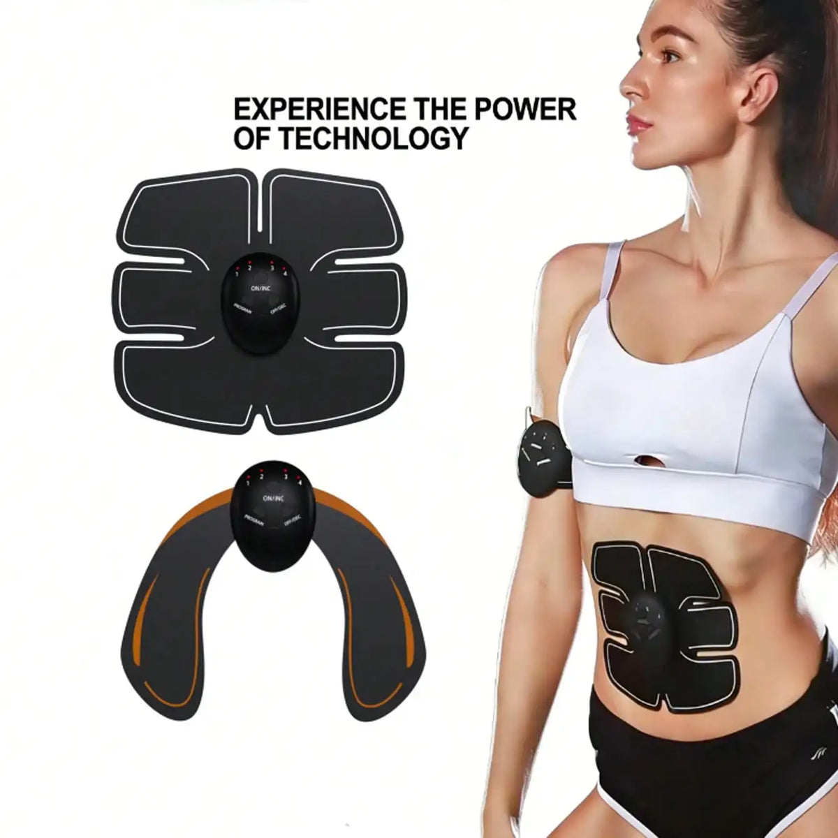 EMS Muscle Stimulator – Abdominal & Buttocks Toning Device