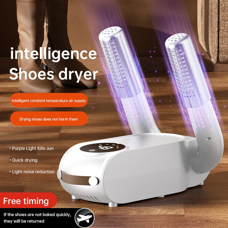 Foldable Touch Screen Shoe Dryer Fast Heating Sterilization Heater Socks Dryer Shoe Hot Air Deodorizing Dehumidifier