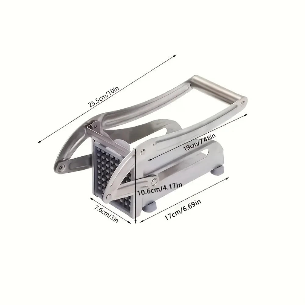 Stainless Steel Vegetable & Fruit Cutter Set – Multi-Function Food Chopper & Slicer