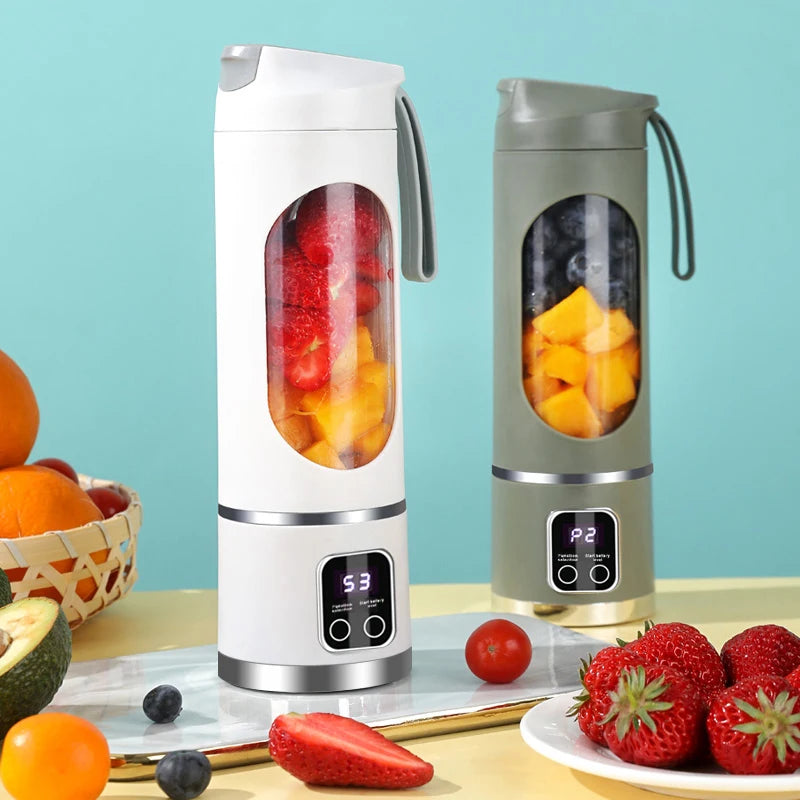 Personal Portable Blender – USB Rechargeable with Stainless Steel Blades