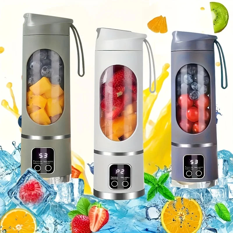 Personal Portable Blender – USB Rechargeable with Stainless Steel Blades