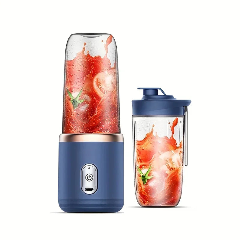 6 Blade 400ML Portable Blender Electric Juicer Cup For Travel Portable…