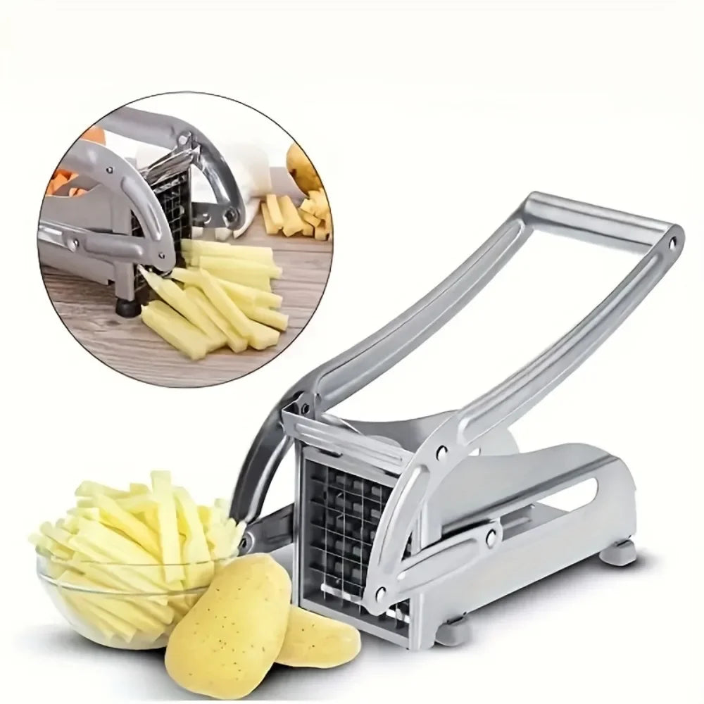 Stainless Steel Vegetable & Fruit Cutter Set – Multi-Function Food Chopper & Slicer