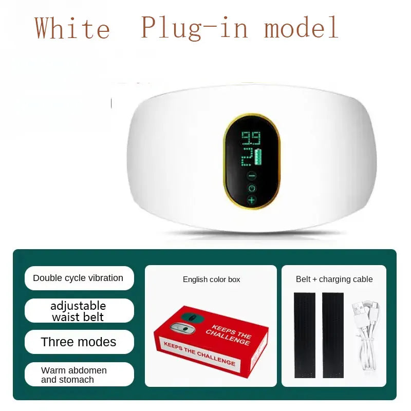 Vibration Abdomen Slimming Machine – EMS Fat Burning Waist & Body Massager