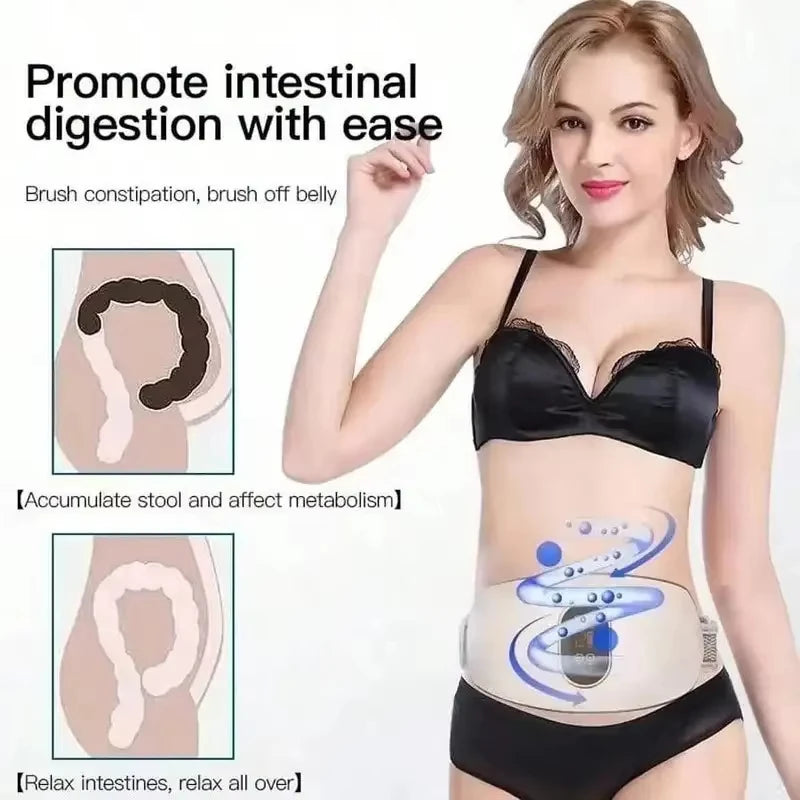 Vibration Abdomen Slimming Machine – EMS Fat Burning Waist & Body Massager