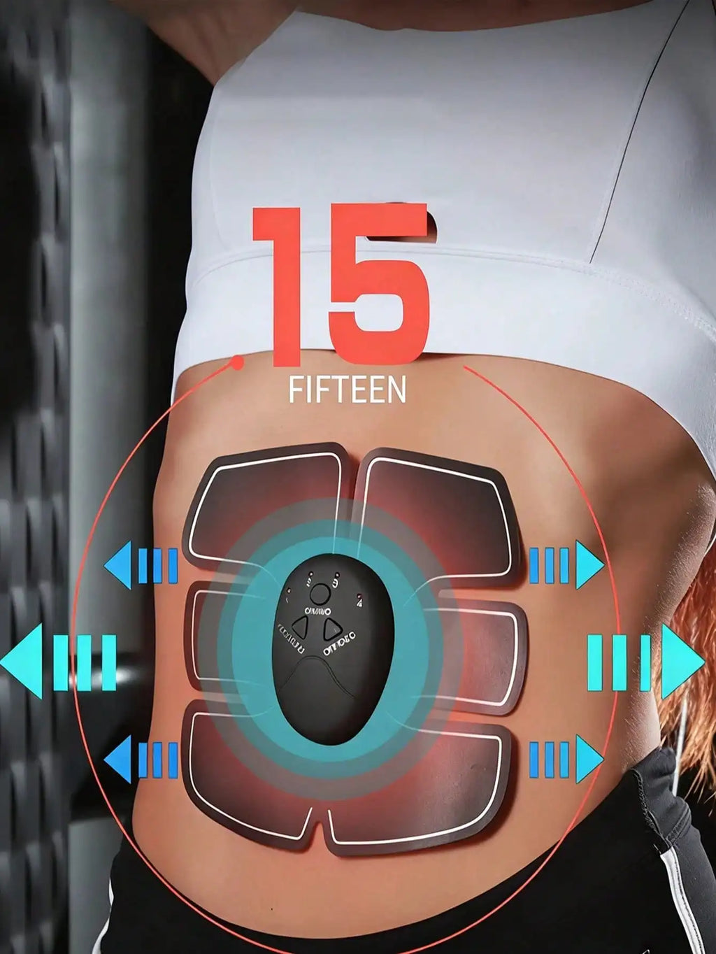 EMS Muscle Stimulator – Abdominal & Buttocks Toning Device