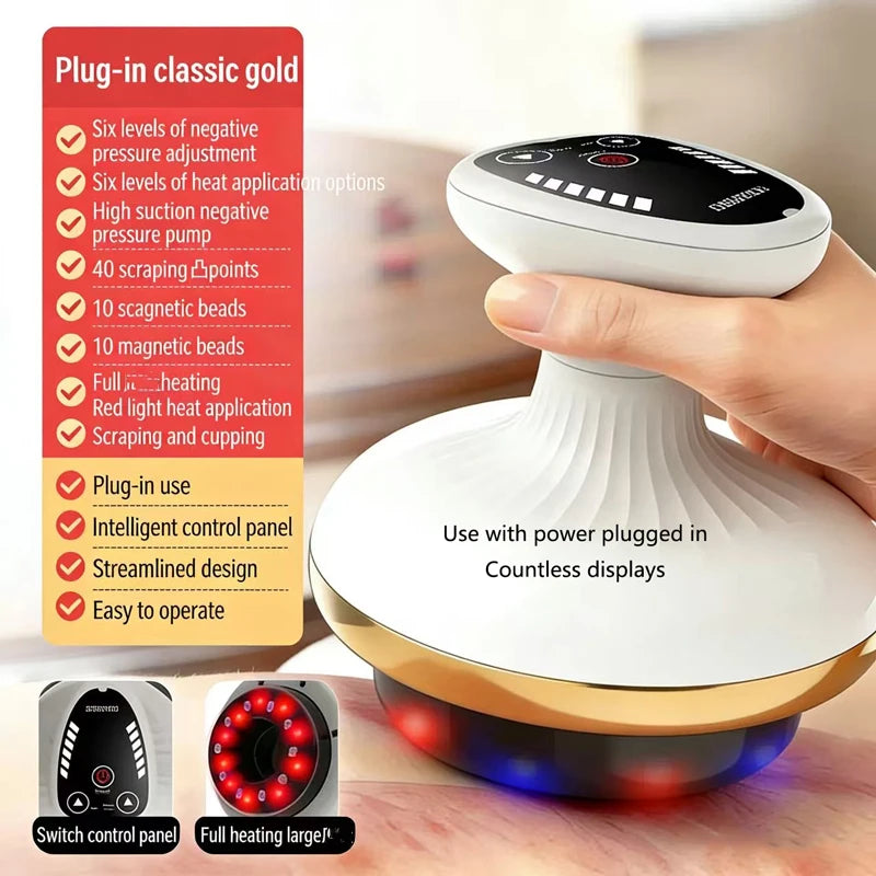 Electric Massage Brush, Universal Body Dredging Device, Scraper, House…