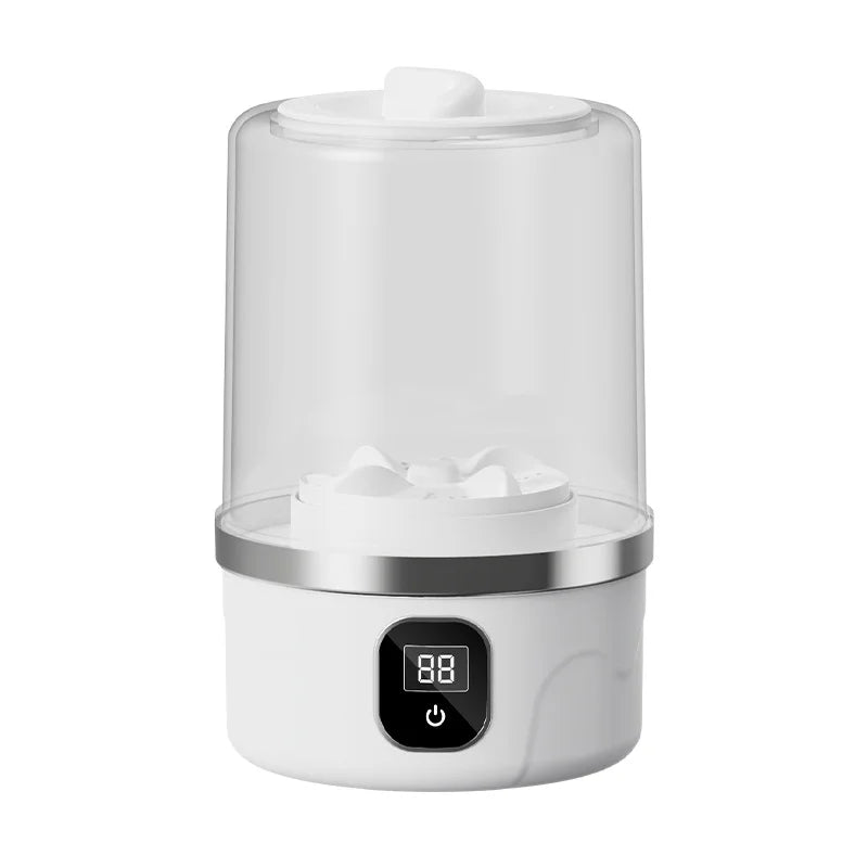 New Portable Wireless Washing Machine Compact Laundry Equipment Clothing Cleaning Tool Ideal for Dorms, Travel, Camping, Hotels