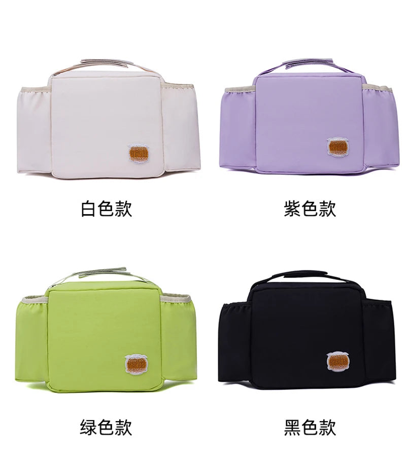Baby Stroller Organizer Bag with Cup Holder – Waterproof Pram Diaper Bag