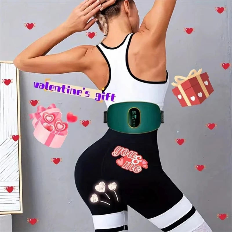 Vibration Abdomen Slimming Machine – EMS Fat Burning Waist & Body Massager