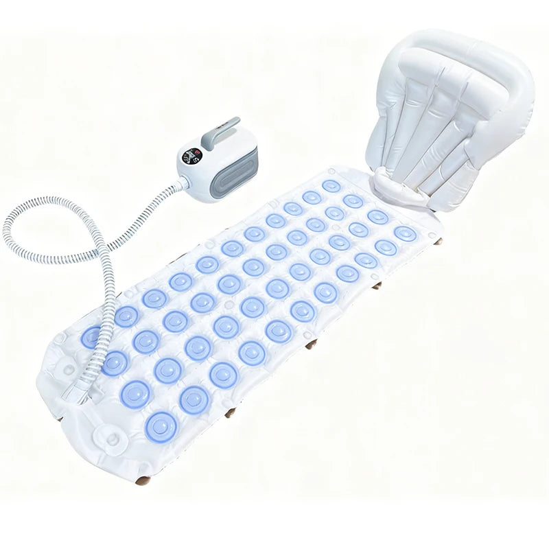 Spa Bubble Bath Massager Mat – Full-Body Massage with Remote Control & Inflatable Pillow