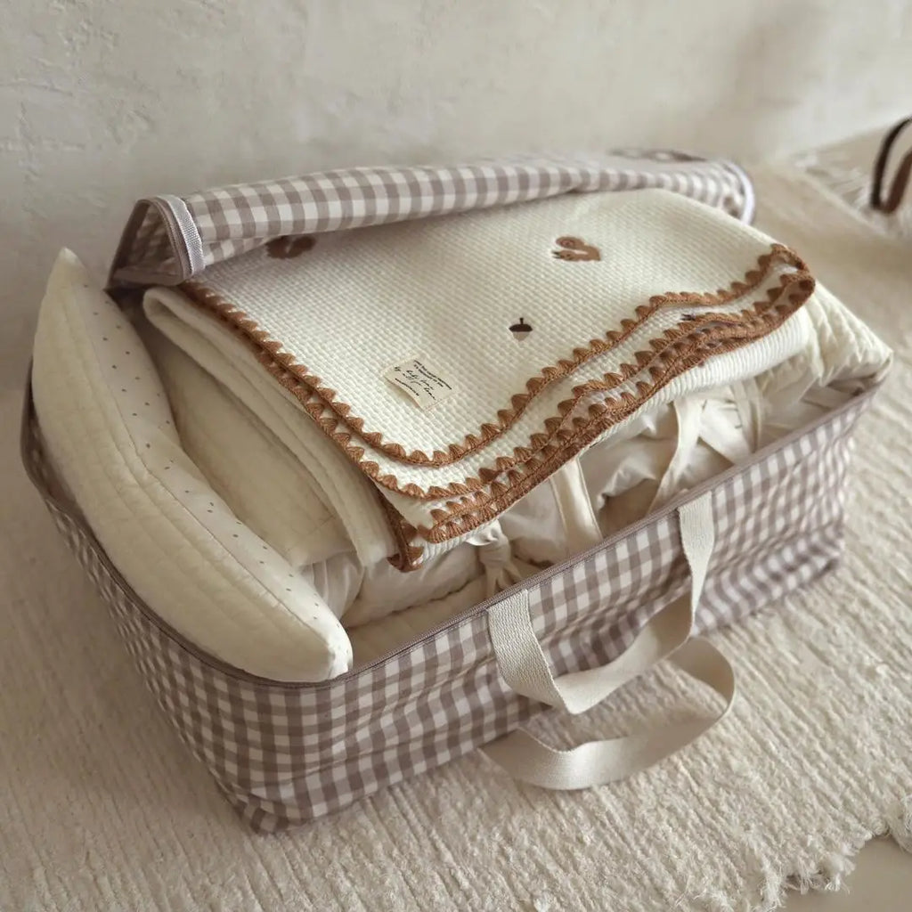 Large Capacity Kids Quilt Storage Bag – Oversize Mommy Organizer