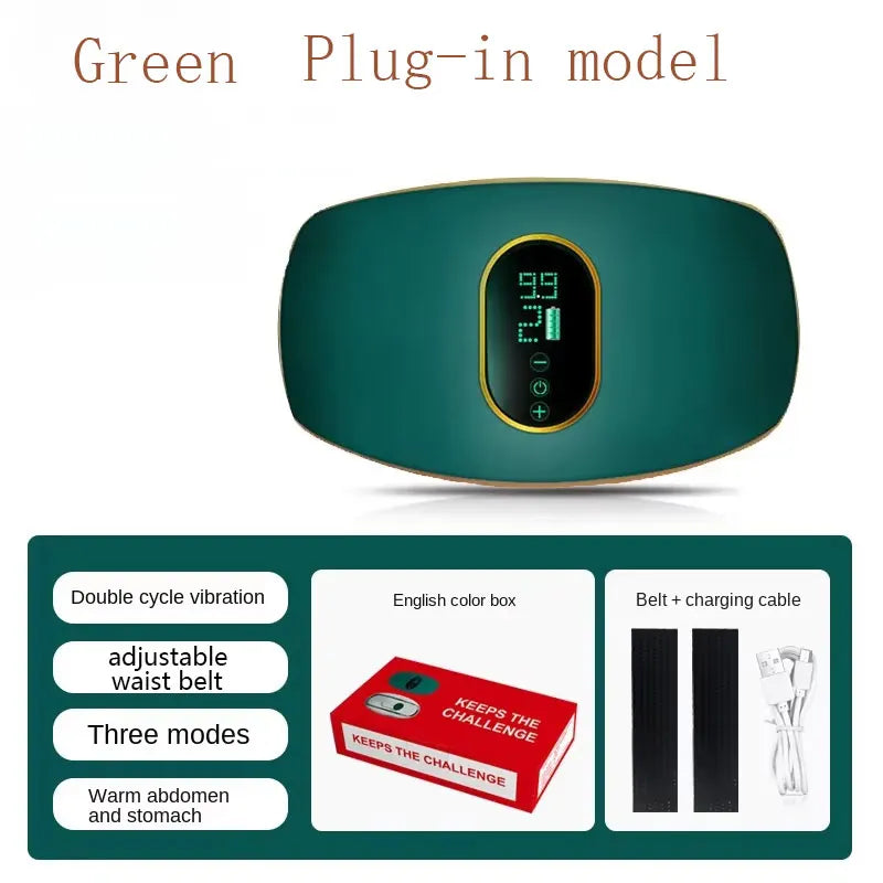 Vibration Abdomen Slimming Machine – EMS Fat Burning Waist & Body Massager
