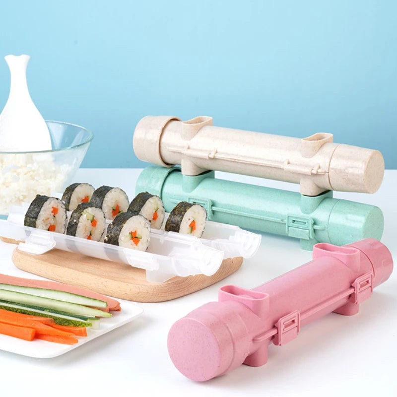 Quick Sushi Maker DIY Roller Rice Mold Meat Vegetable Rolling Mold Sus…