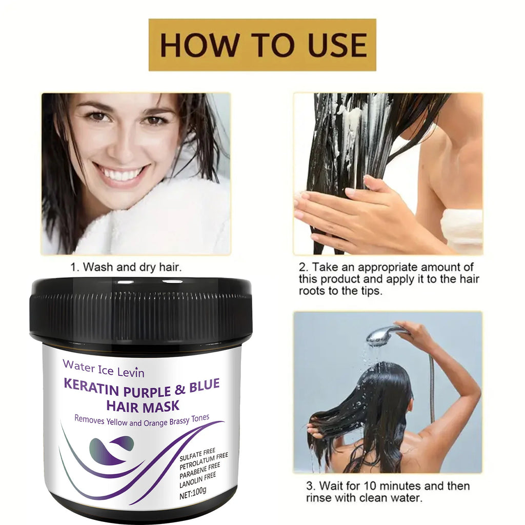 Keratin Hair Mask – 5 Seconds Repair for Damaged & Frizzy Hair