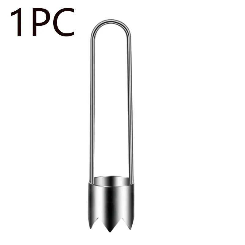 Stainless Steel Fruit & Vegetable Corer – Core Remover for Apples, Peppers & More