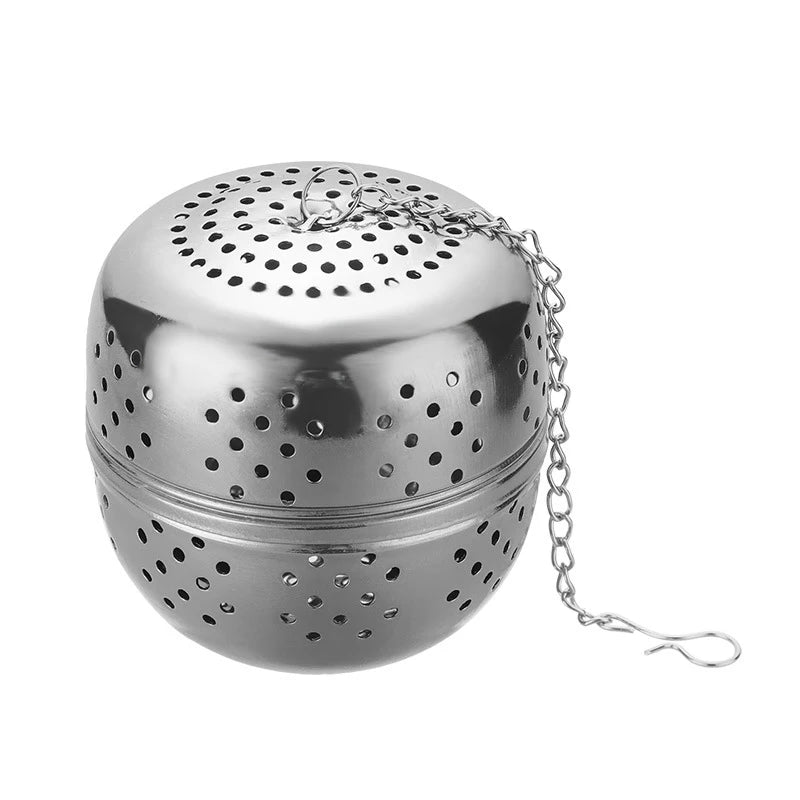 Stainless Steel Ball Tea Strainer with Chain