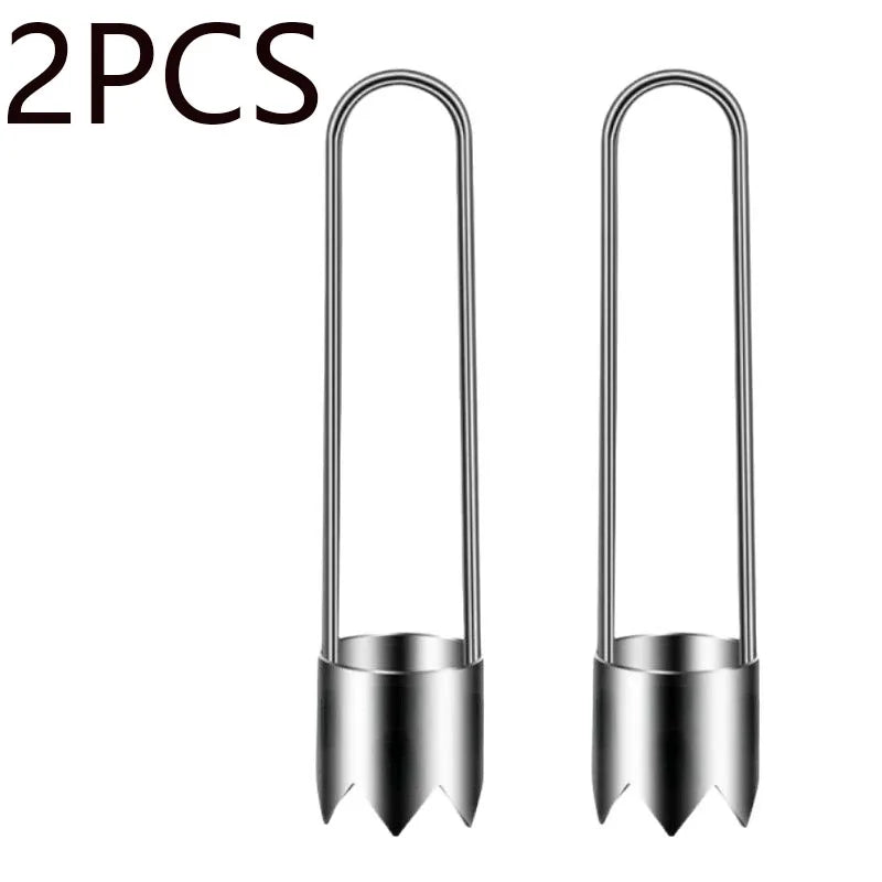 Stainless Steel Fruit & Vegetable Corer – Core Remover for Apples, Peppers & More