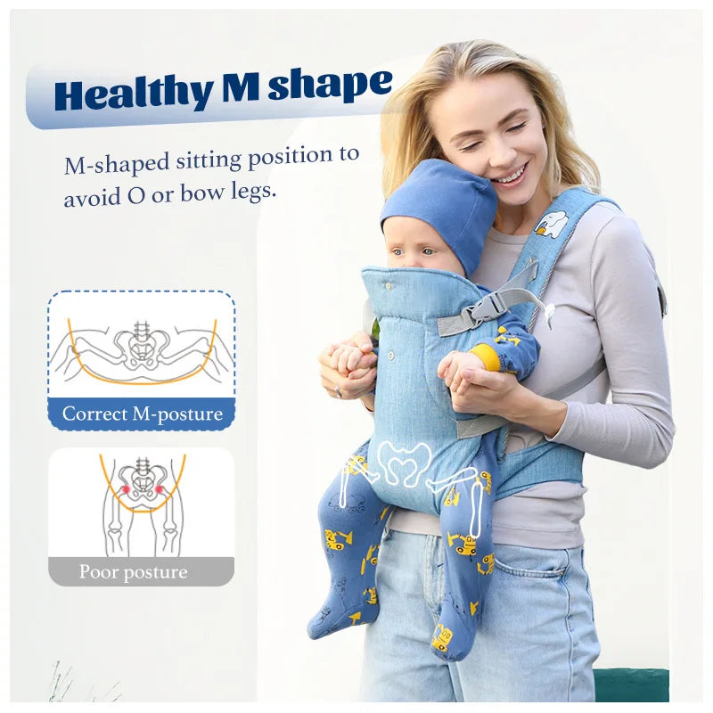 Baby Travel Strap 4-in-1 – Convertible Baby Cushion Carrier & Seat