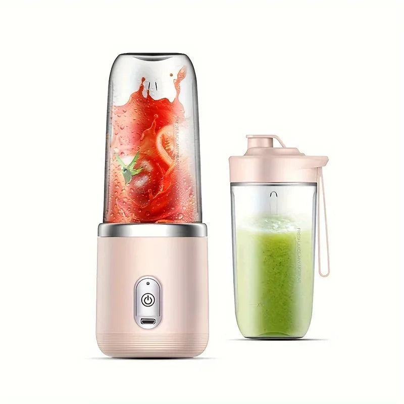 6 Blade 400ML Portable Blender Electric Juicer Cup For Travel Portable…