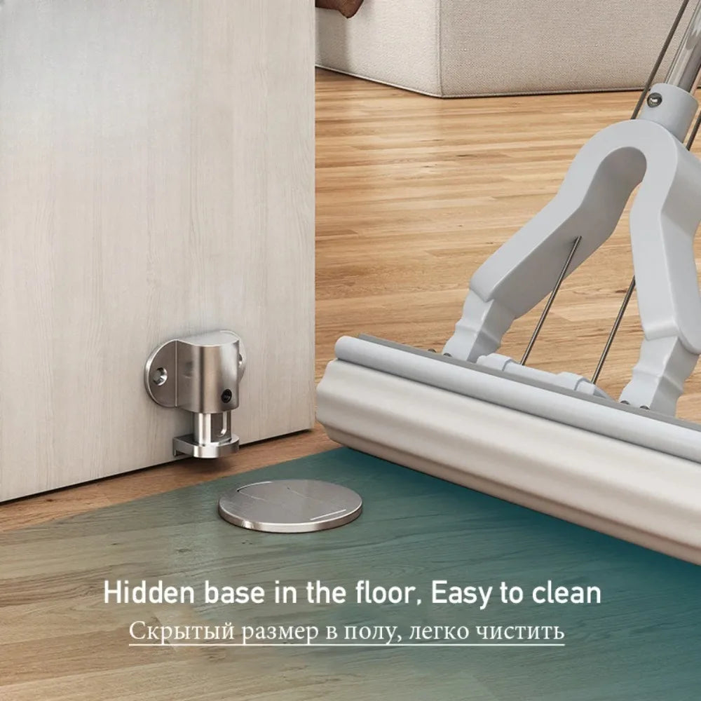 Adjustable Magnetic Door Stop – Punch-Free Zinc Alloy Door Stopper & Holder