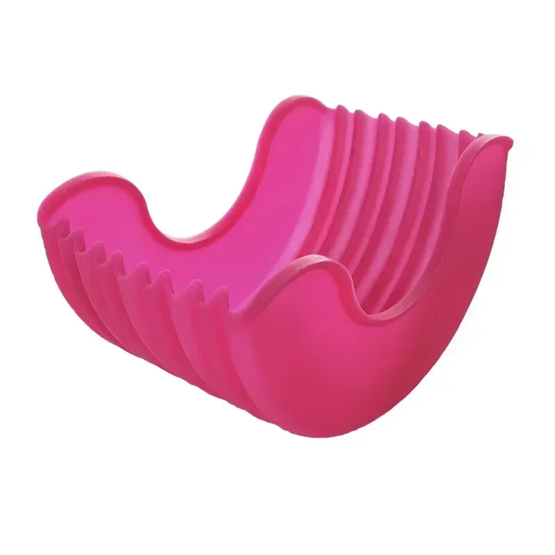 Silicone Burger Rack & Holder – Reusable Kitchen Gadget for Burgers, Sandwiches & More