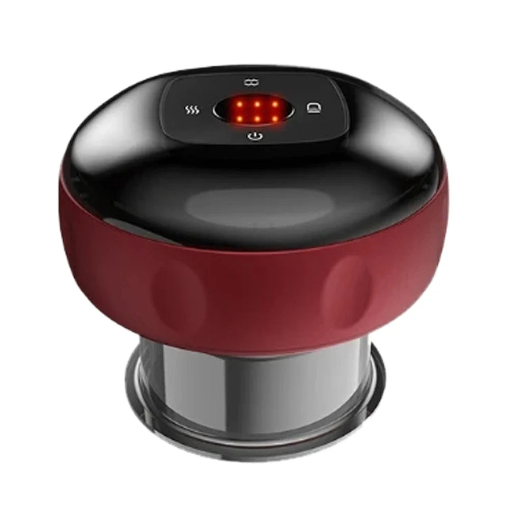 Intelligent Vacuum Cupping Massager with Heat & Gua Sha
