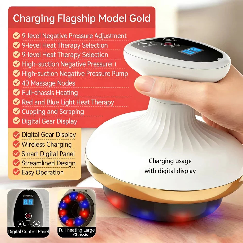 Electric Massage Brush, Universal Body Dredging Device, Scraper, House…