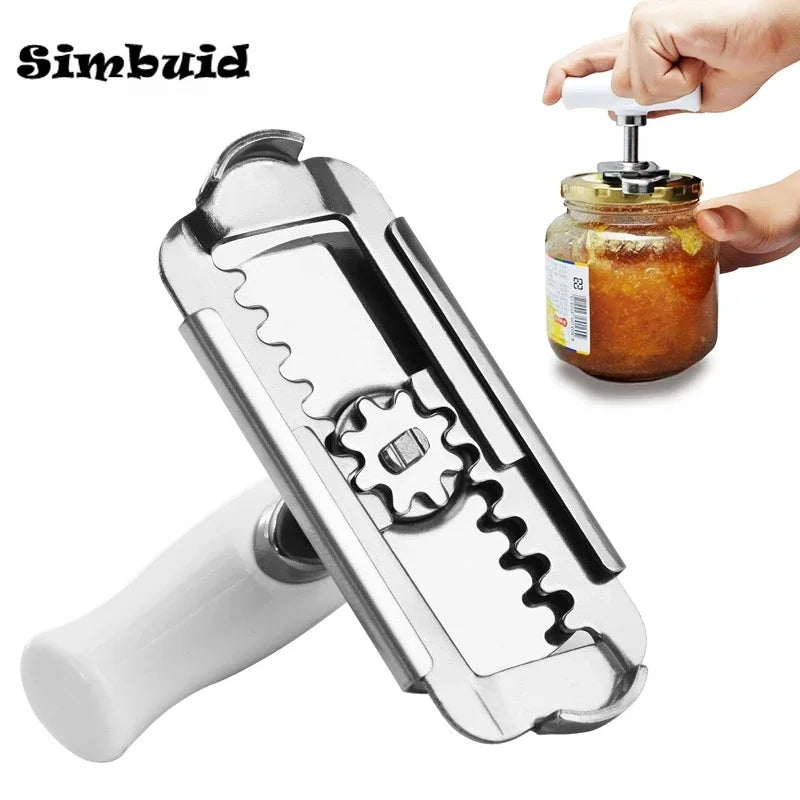 Home Stainless Steel Quick Bottle Opener Adjustable Can Opener Glasses…
