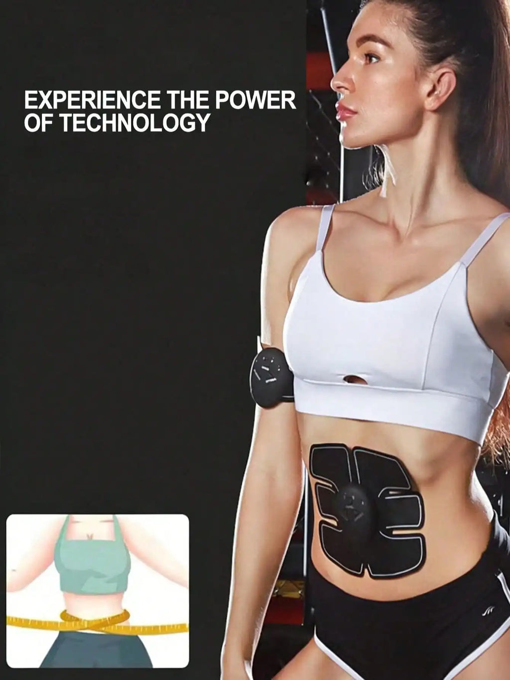 EMS Muscle Stimulator – Abdominal & Buttocks Toning Device